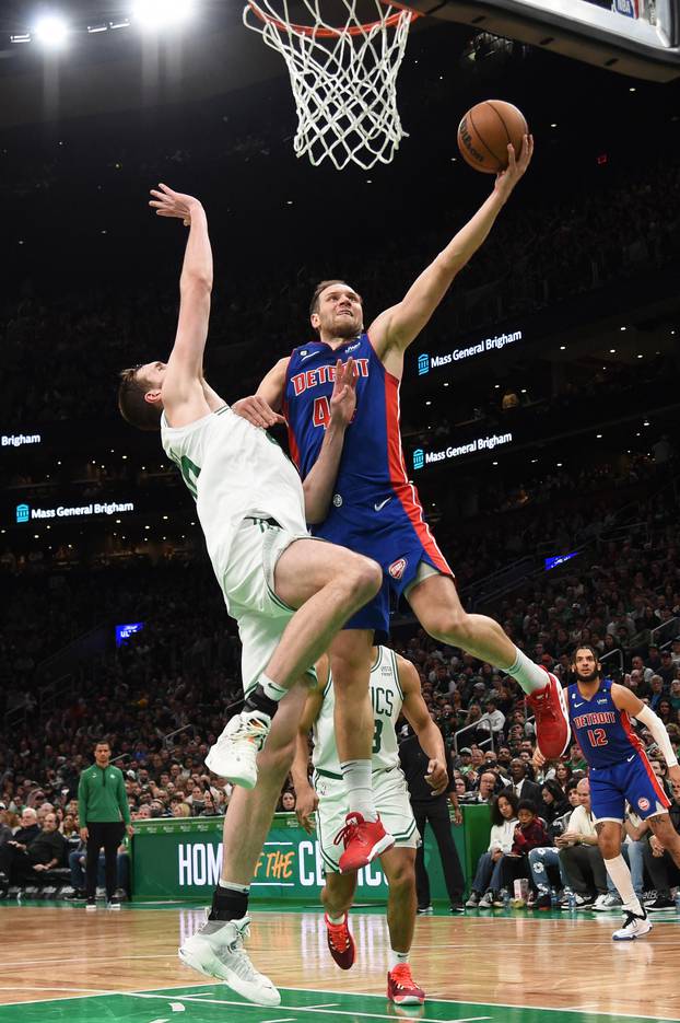 NBA: Detroit Pistons at Boston Celtics