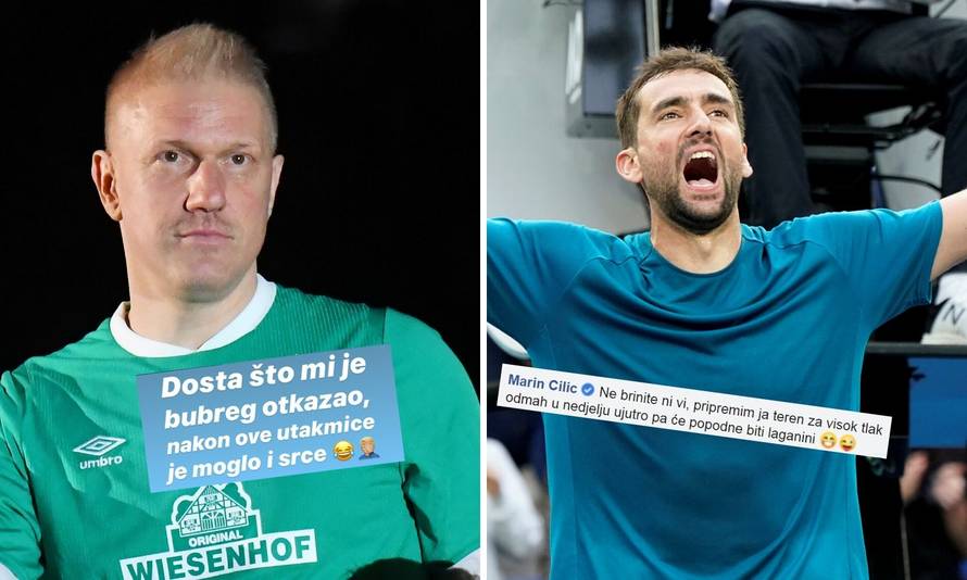 Klasnić: Otkazao bubreg, i srce bi moglo; Čilić: Dići ću ja tlak...