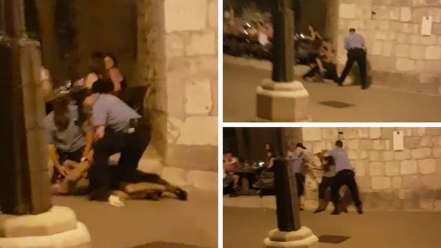 Mahao čekićem i plašio turiste: Dva policajca su ga savladala