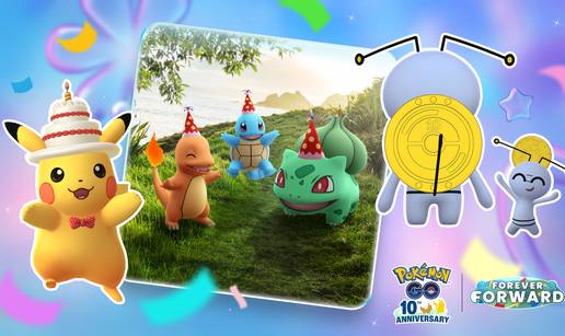 Pokemon GO slavi 10. obljetnicu i pokazuje da je i dalje &zcaron;iv!