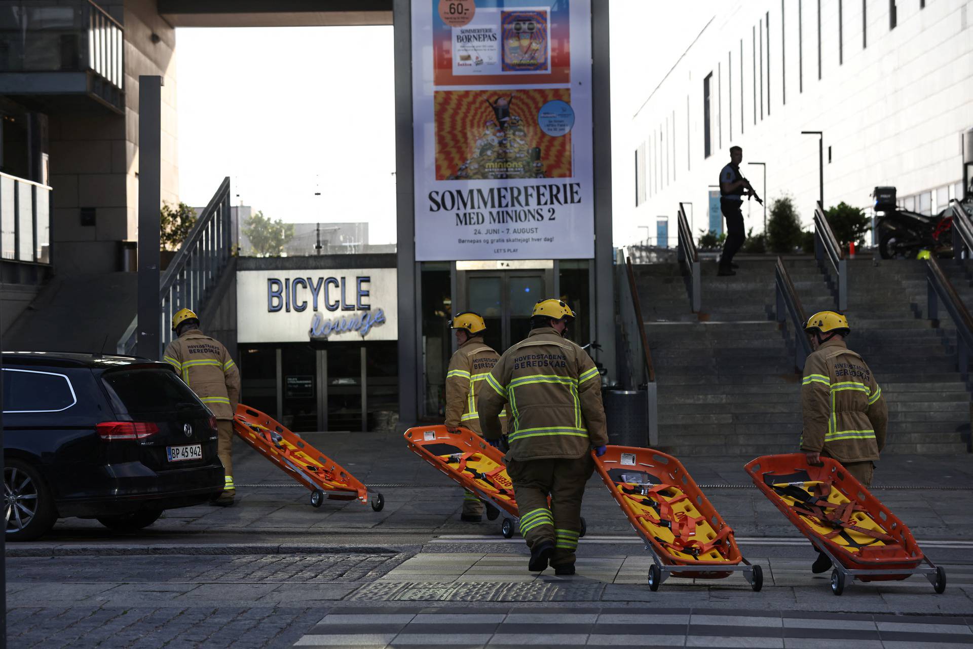 Danish police receives reports of shooting at Field's shopping centre, in Copenhagen