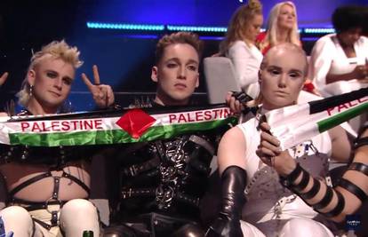 Skandal u finalu: Islanđani su mahali palestinskim zastavama
