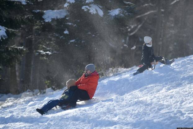 Zagreb: Zimske radosti na Sljemenu