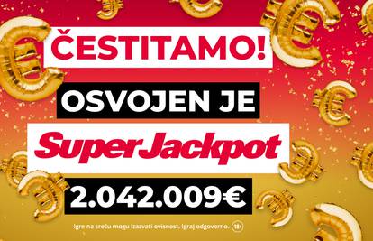 Dobitnik iz Hrvatske bogatiji za 2 milijuna eura, evo kamo ide jackpot