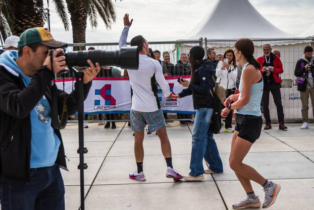 Na 25. Splitskom maratonu dogodila se prosidba