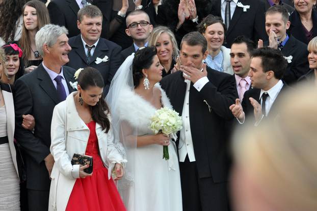 ARHIVA - 5. 11. 2010. Vjen?anje Dine Bubi?i?a i Ivane Paris