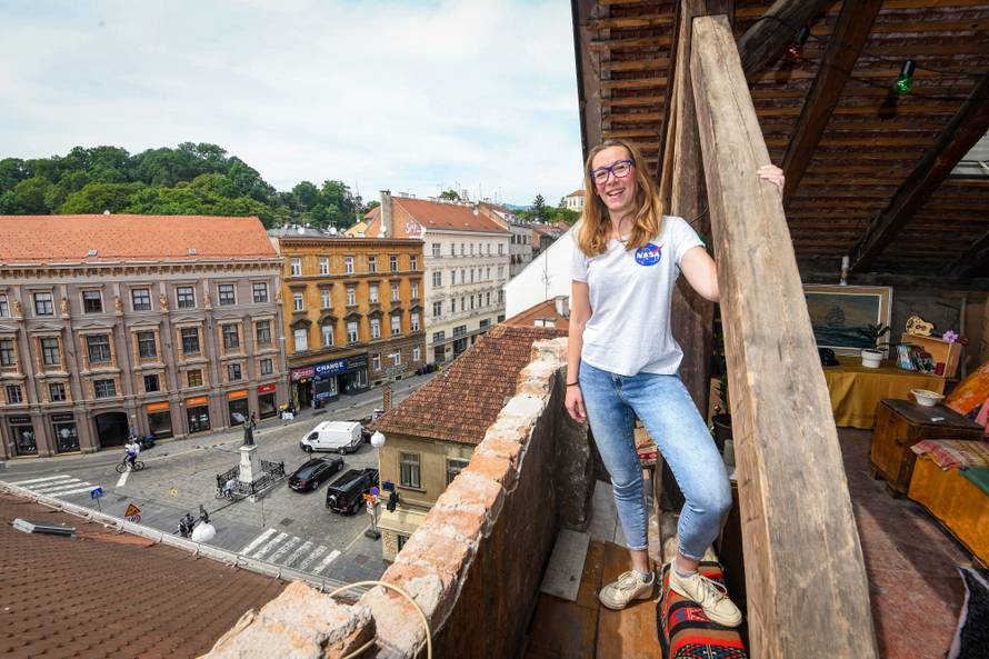 Od velike rupe u zidu napravila terasu: 'Imam pogled na Ilicu'