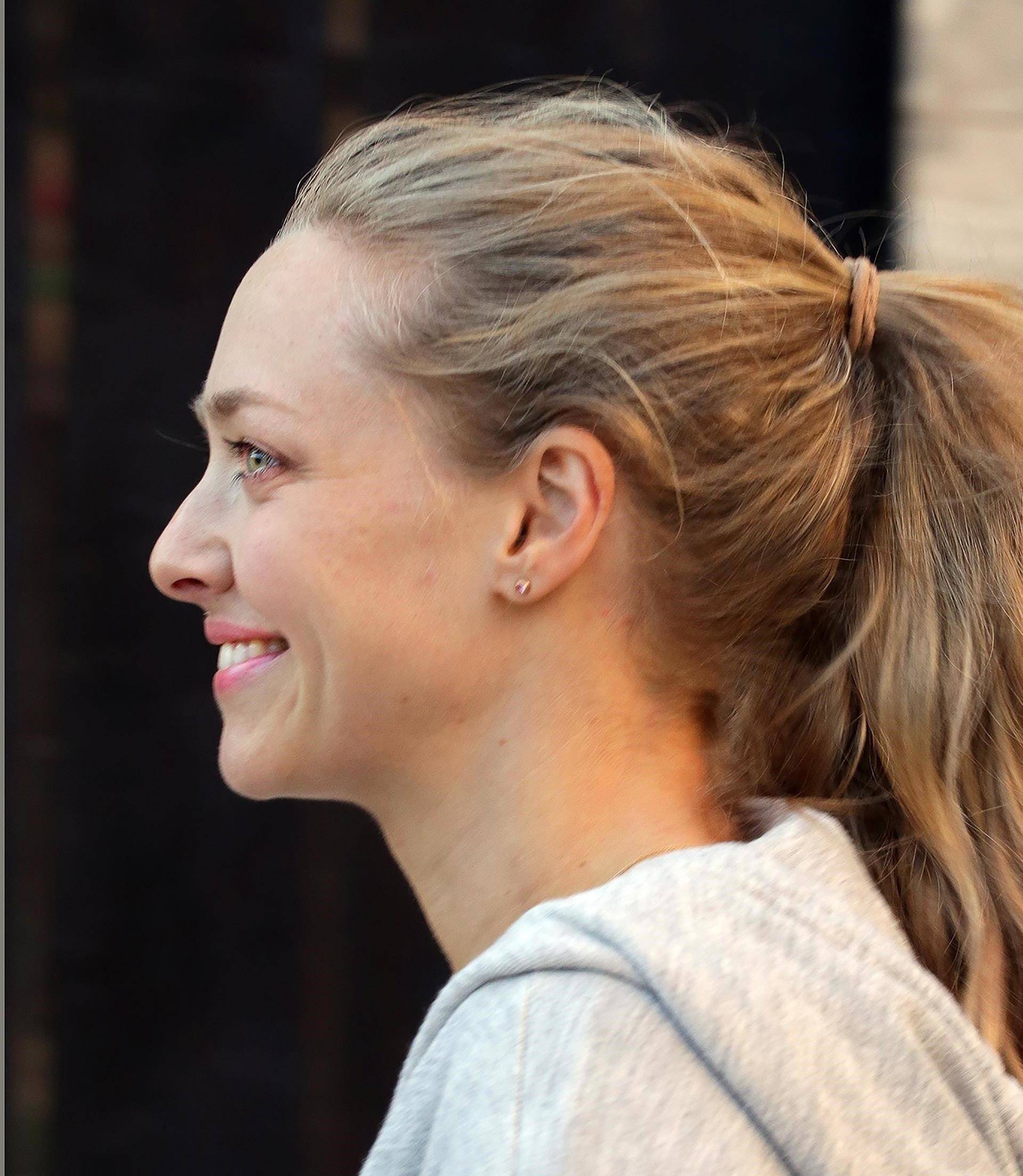 *EXCLUSIVE* Amanda Seyfried dresses down to go sightseeing in Croatia