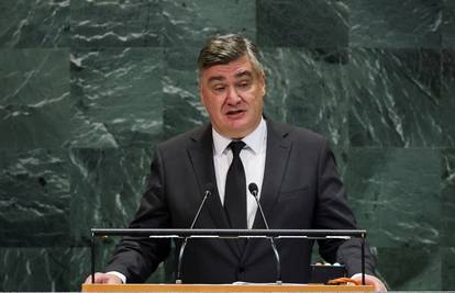 Milanović u UN-u: 'U Gazi nije običan rat, to je pokolj. Mir je više nego utišavanje oružja'