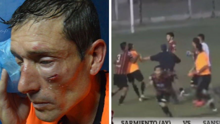 Jedva izvukao živu glavu: Suca mlatili i domaći igrači i navijači