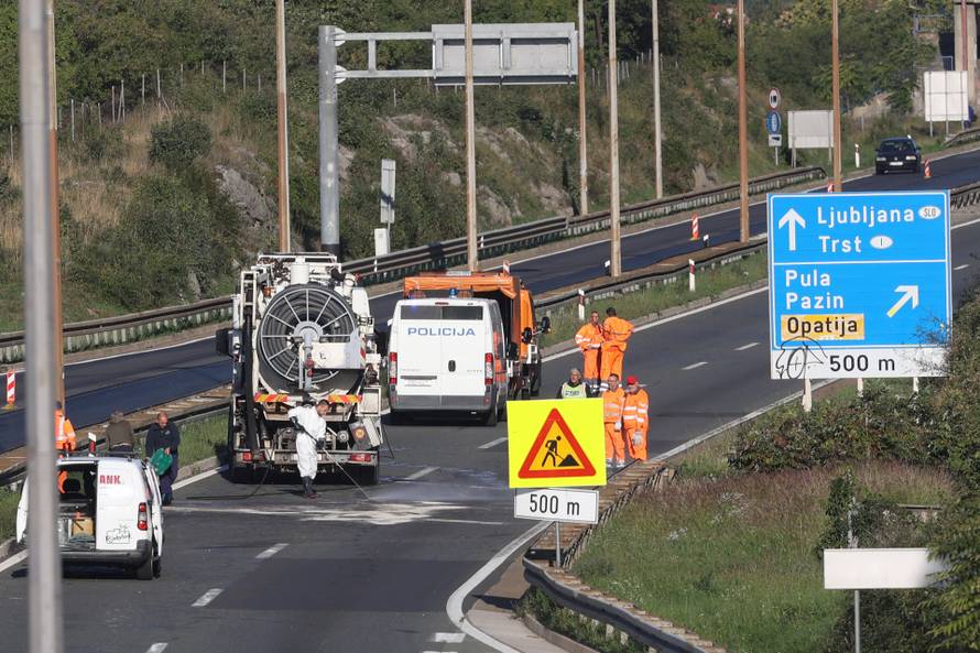 Rijeka: Jedna osoba smrtno stradala u prometnoj nesreći na A7