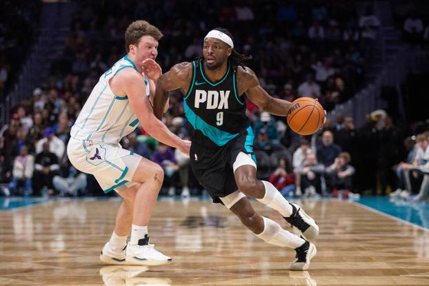 NBA: Portland Trail Blazers at Charlotte Hornets