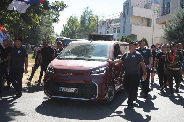 Beograd: Sprovod ratnog zločinca Ratka Mladića