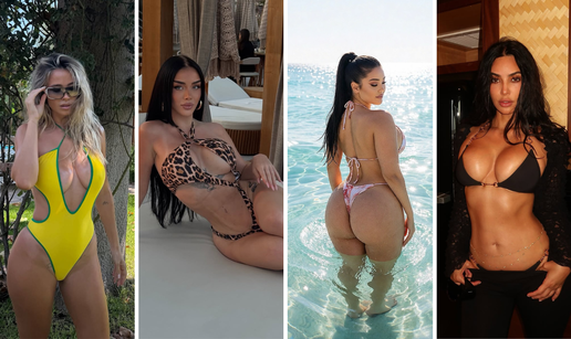 FOTO Diletta grudi istakla u badi&cacute;u, Heidi svoje bez njega, a Claudia skoro ostala u toplesu