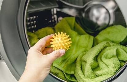 Ekonomičnije pranje i sušenje rublja: Koristite loptice za sušilicu, pazite s deterdžentom