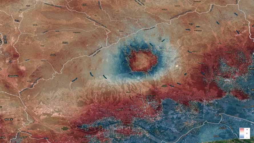 Stigle snimke: Snažni potresi pomaknuli su dijelove Zagreba