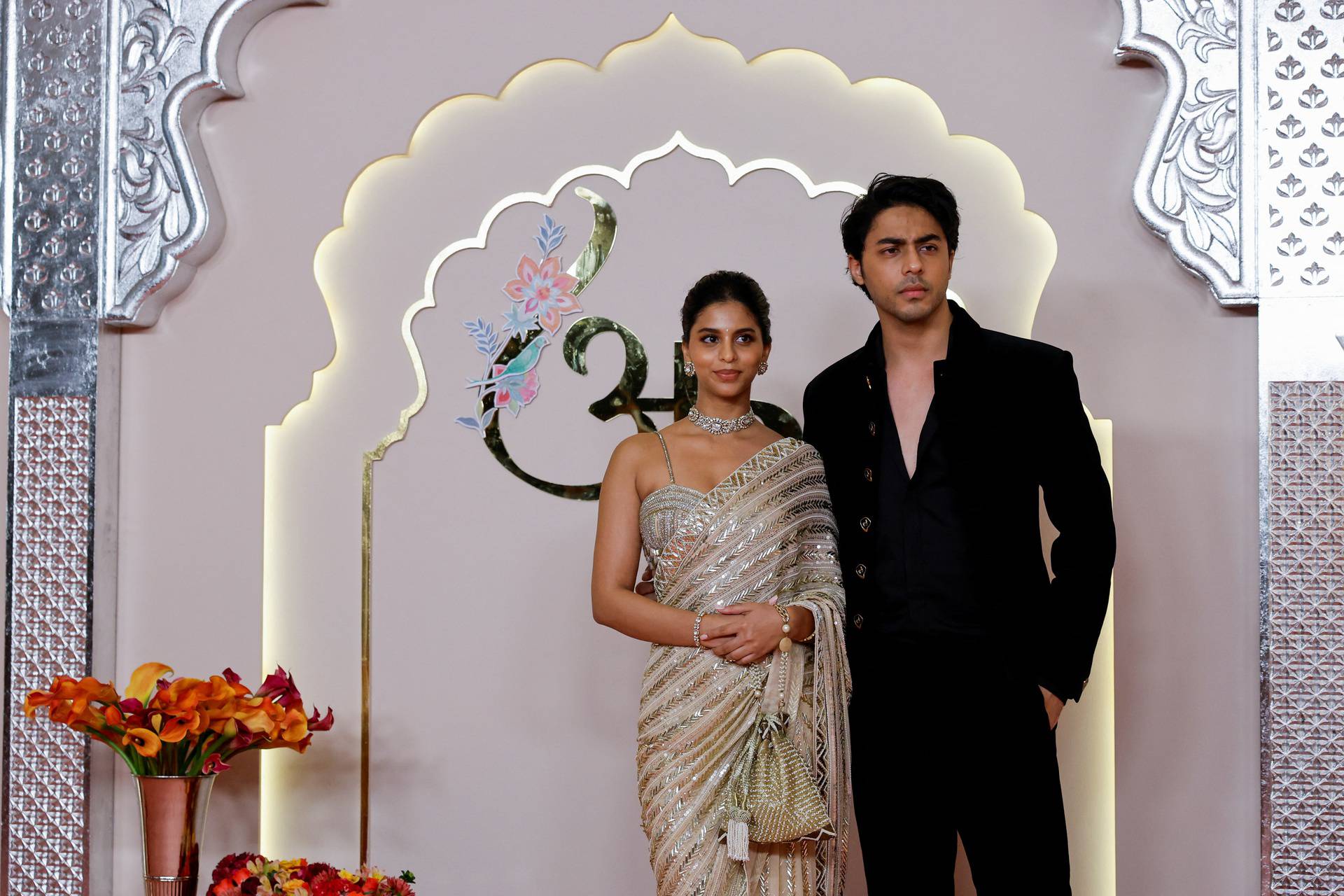 Wedding of Indian billionaire Mukesh Ambani's youngest son