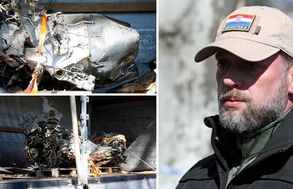 VIDEO Banožić: Pronašli smo dijelove avio bombe na letjelici