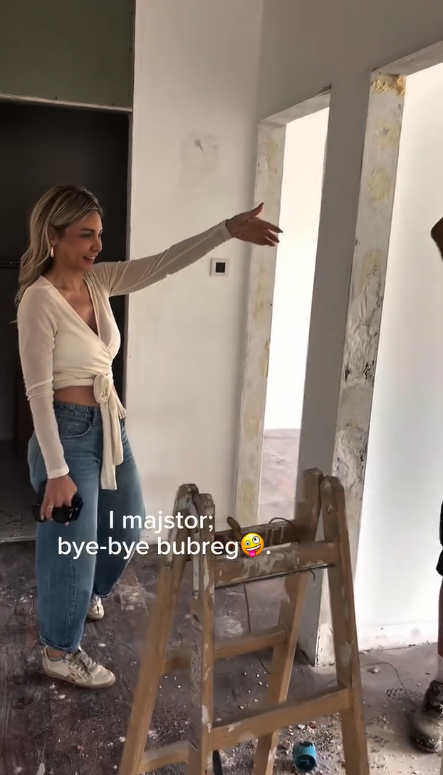 FOTO Pogledajte novi stan Anje Alavanje: 'Kreće renovacija, bye-bye masažama i bubregu!'