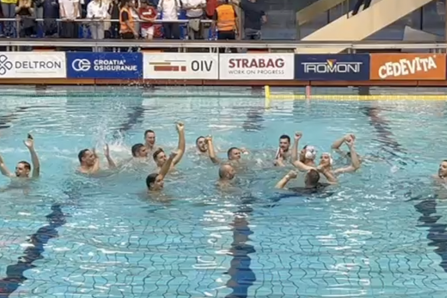 Vaterpolisti Jadrana prvaci Hrvatske