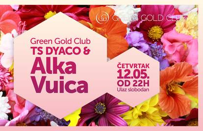 Alka Vuica na pozornici Green Gold Cluba uz pratnju tambura