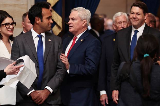 Inauguration ceremony for Trump's second presidential term