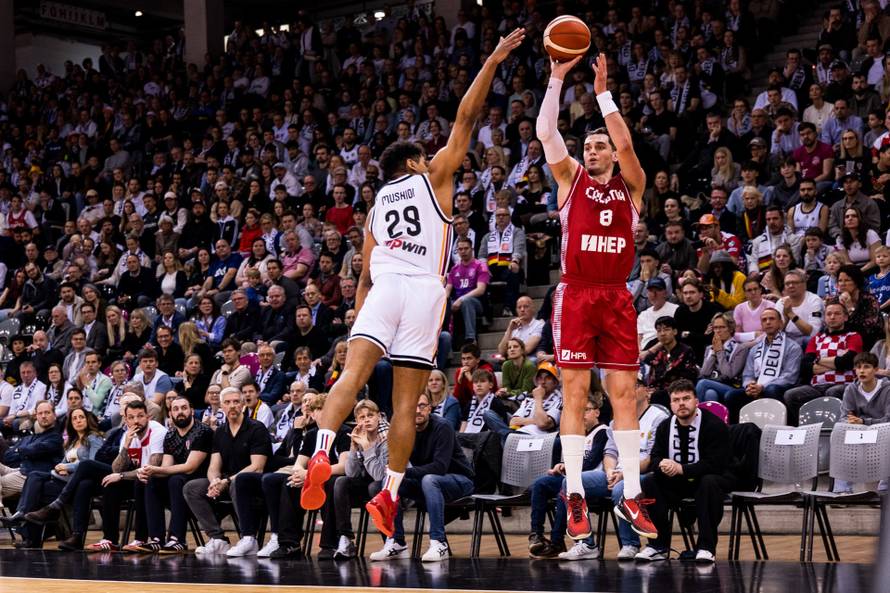 Njemačka - Hrvatska 91-89: Šteta! Košarkaši imali pobjedu u rukama pa ipak izgubili susret