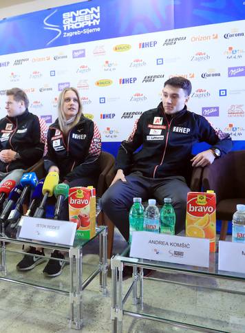 Zagreb: Konferencija za medije povodom Å¾enskog i muÅ¡kog slaloma na Sljemenu