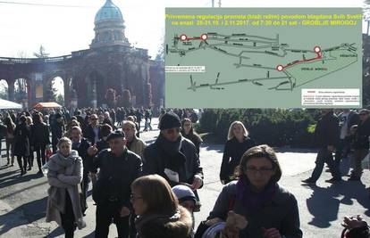 Blokada prometnica u Zagrebu: Ovim cestama ne možete voziti