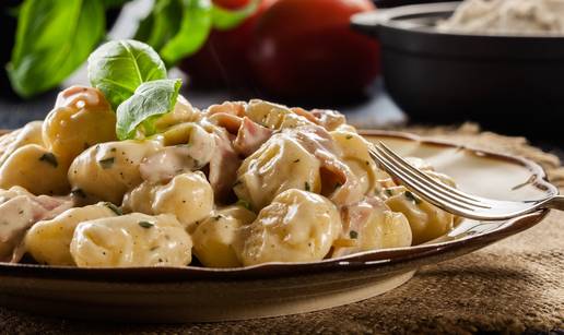 Njoki u finom umaku od gljiva