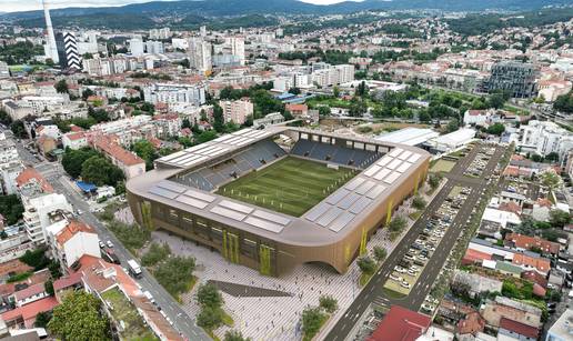 FOTO Ovako će za godinu i pol izgledati stadion Kranjčevićeva