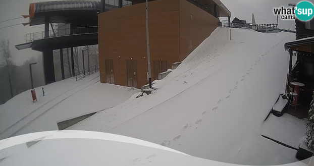 FOTO Snijeg pao na Sljemenu, zatrpana i A6, šleperi ne smiju prema Istri, pogledajte snimke