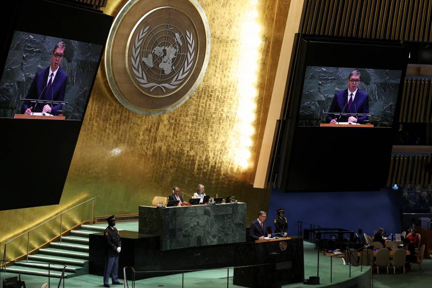 80th United Nations General Assembly at U.N. headquarters in New York