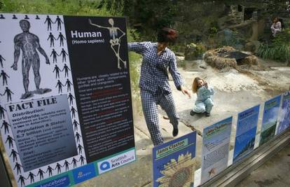Homo sapiensi - atrakcija zološkog vrta u Edinburghu
