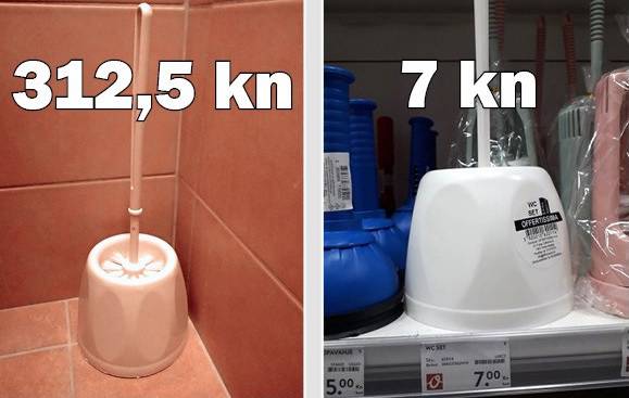 Zagreb: Mjesni odbor na Savici ima WC četku od 312,50 kuna!