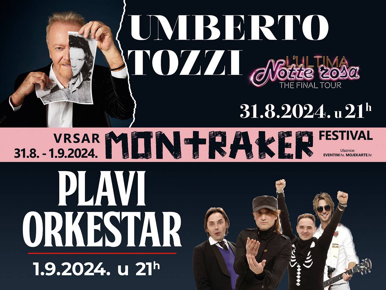 Umberto Tozzi i Plavi Orkestar najavili koncerte u Vrsaru...