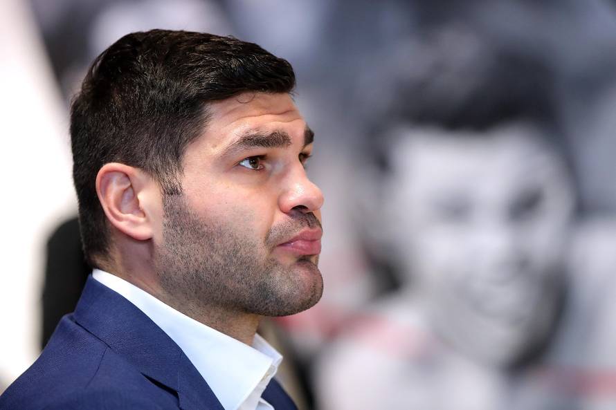 Zagreb: Filip Hrgović uoči borbe protiv Scotta Alexandera 