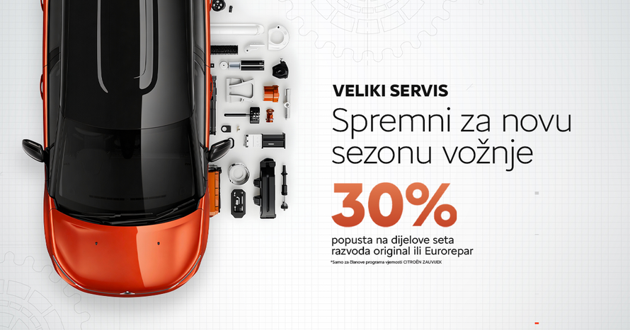 Veliki servis bez velikog troška