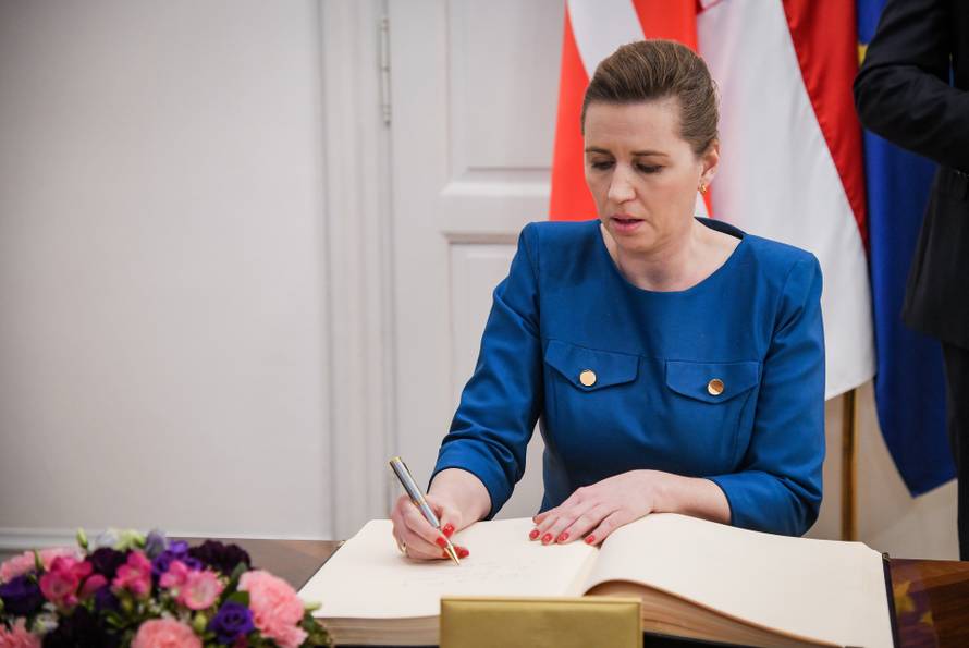 Zagreb: Andrej Plenković ugostio Mette Frederiksen, predsjednicu Vlade Kraljevine Danske