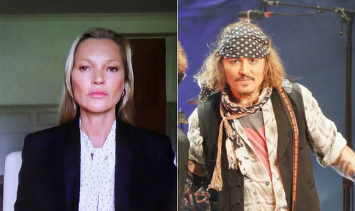 Johnnyja Deppa 'ulovili' su s bivšom ljubavi Kate Moss u backstageu koncerta u Londonu