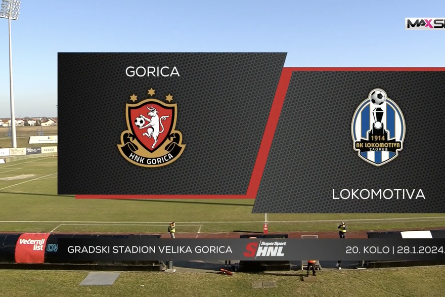 HNK Gorica - NK Lokomotiva Zagreb 1-2 (sažetak)