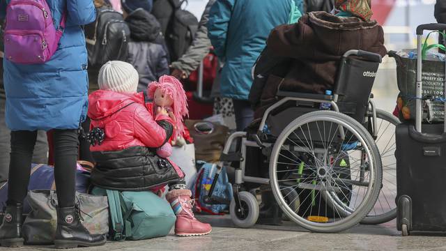 Ukraine conflict - refugees in Leipzig