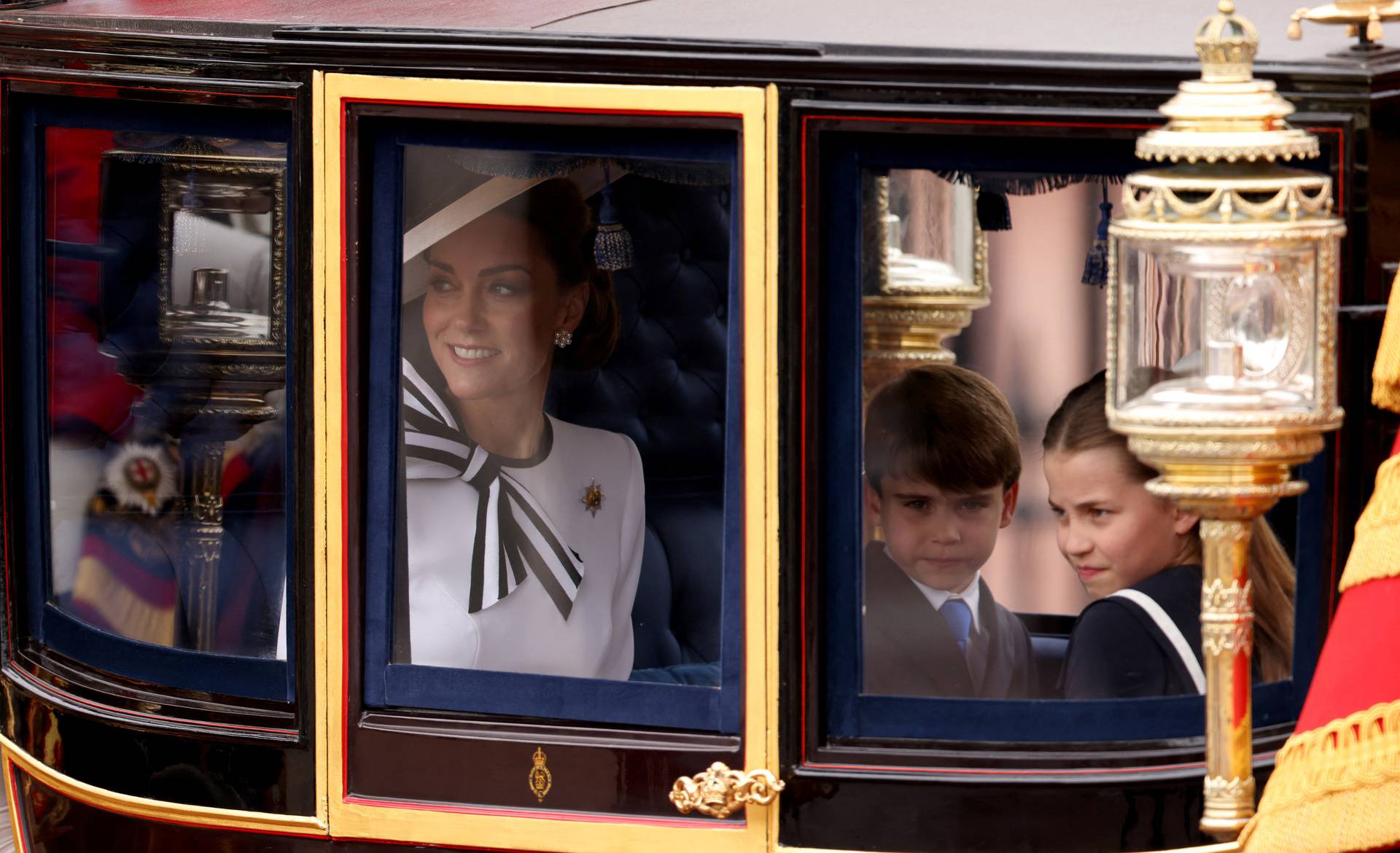 Trooping the Colour parade to honour Britain's King Charles on his official birthday, in London