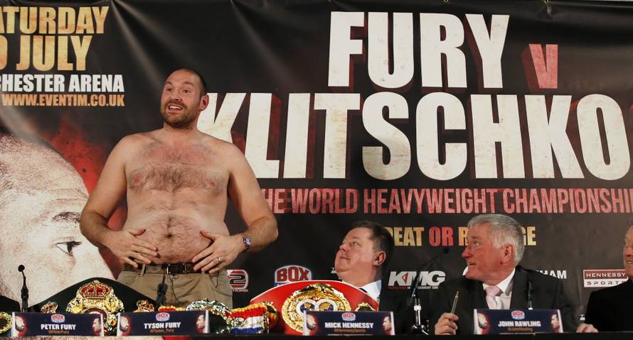 Tyson Fury & Wladimir Klitschko Head-to-Head Press Conference