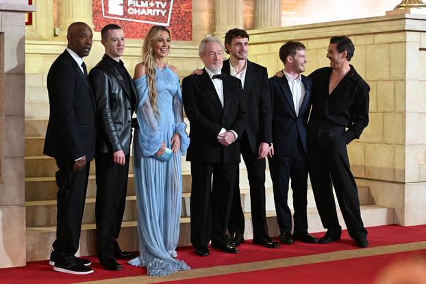 Royal global premiere of 'Gladiator II' in London