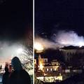 VIDEO Gori stara škola u Malom Lošinju: Gasi je 19 vatrogasaca