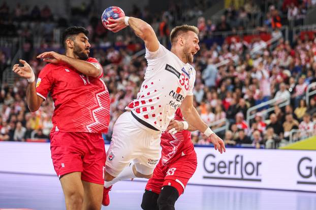IHF Svjetsko rukometno prvenstvo 2025., Hrvatska - Bahrein