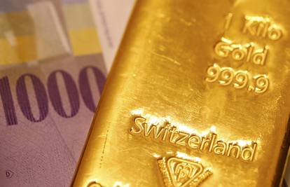 Franak neće rasti? Švicarska rekla ne zabrani prodaje zlata