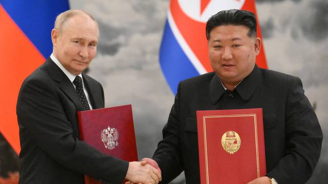 Russian President Putin visits North Korea