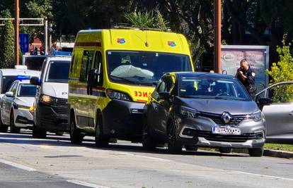 'Hitna pomoć se zabila u auto, a policija u Hitnu': Prometna nesreća kod bolnice u Splitu...